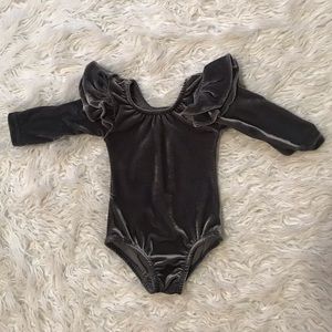 This Tribe Of Three velvet bodysuit